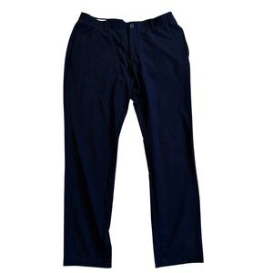 Under Armor Blue Athletic Slack Pants Navy size 38/32